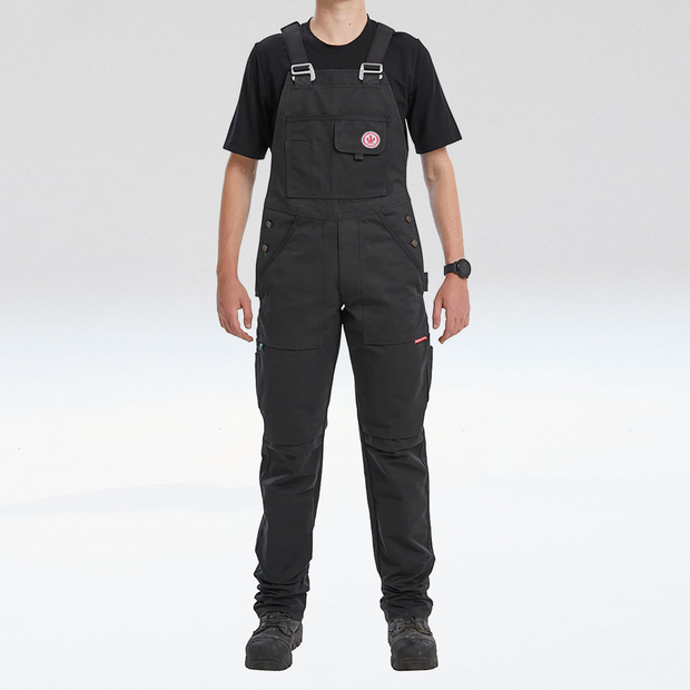 Canvas Overalls Unhemmed