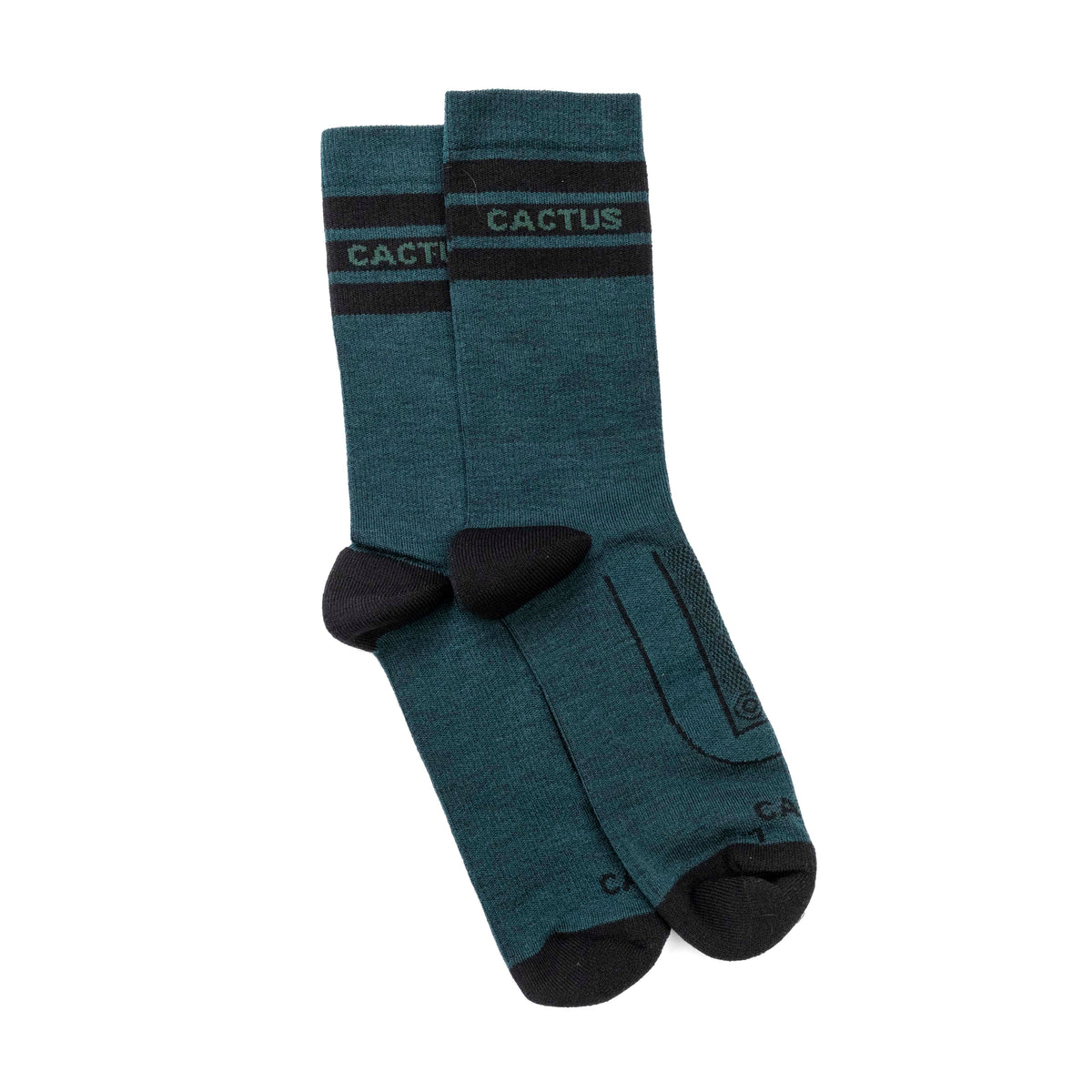 Cactus Baseline Merino Sock