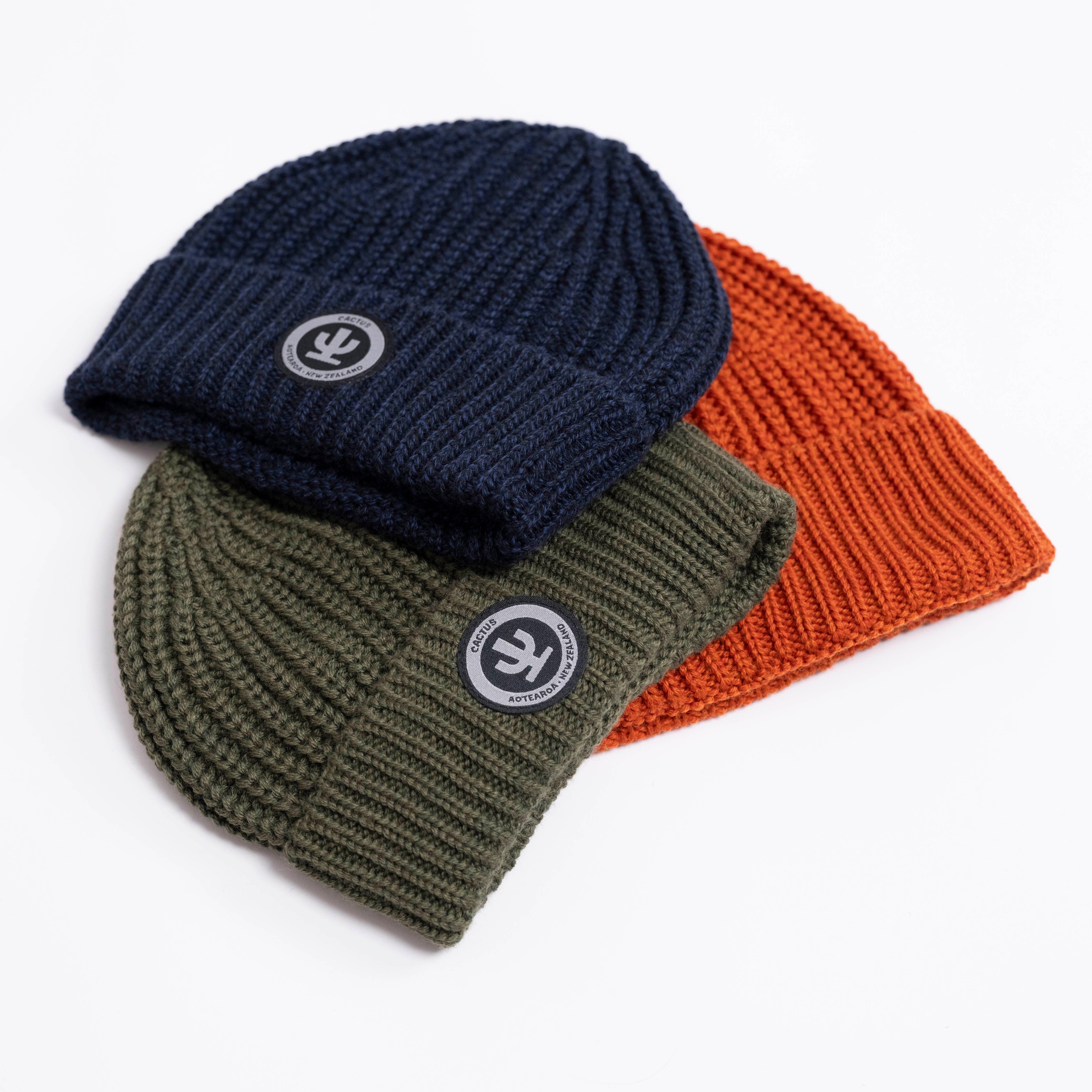 Merino Beanie - Knitted