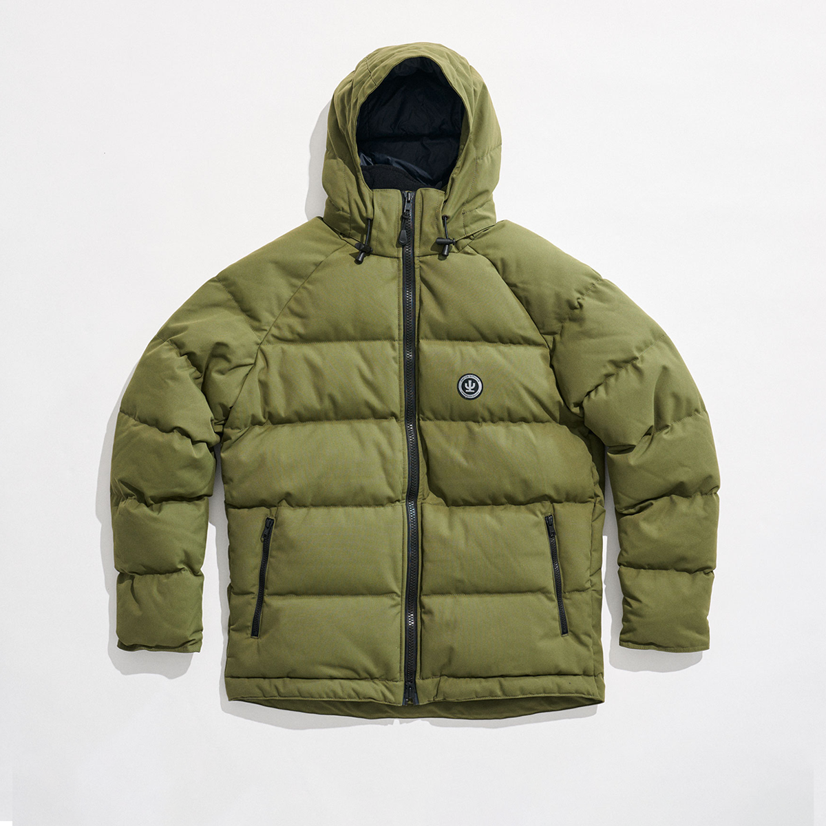 Down Jacket Olive Green Puffer Down Jacket Mens – Cactus Outdoor