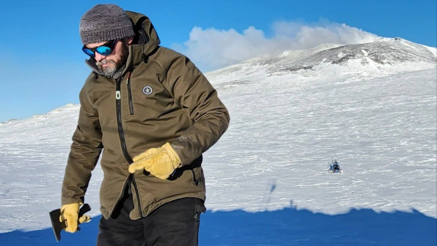 Canvas Down Jacket Mens