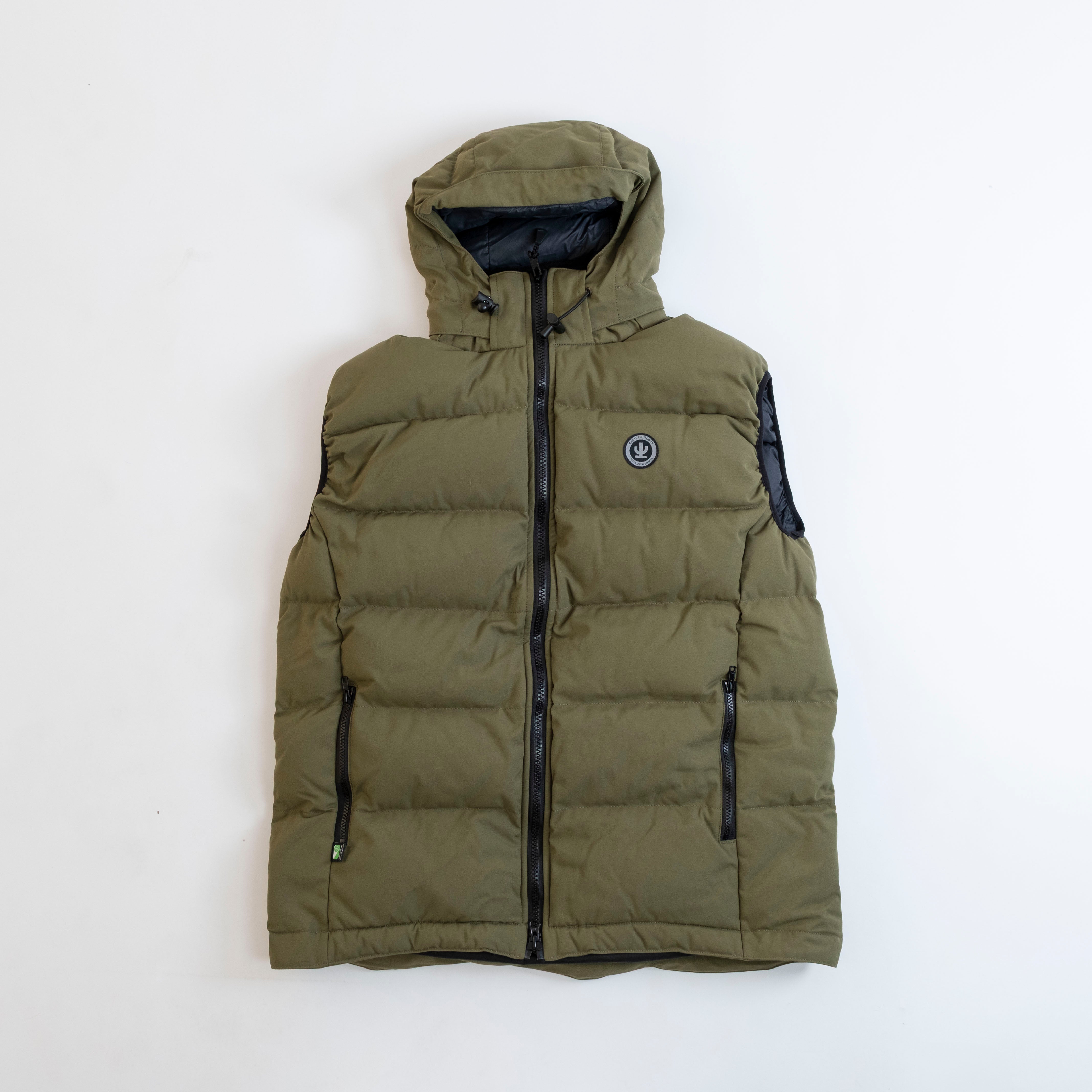 Down Vest Mens - Rough Cut