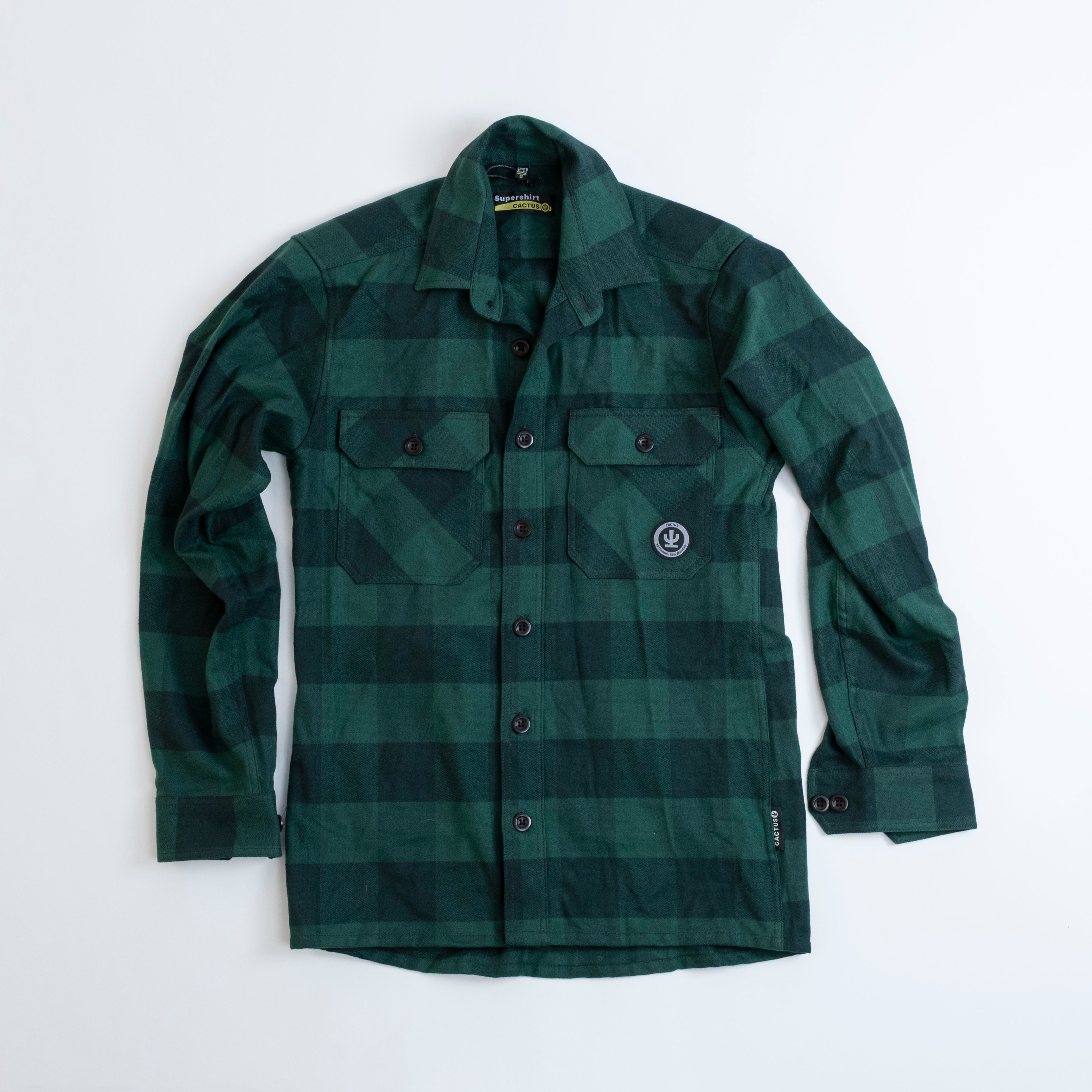 Checked Flannel Shirt Mens - Rough Cut