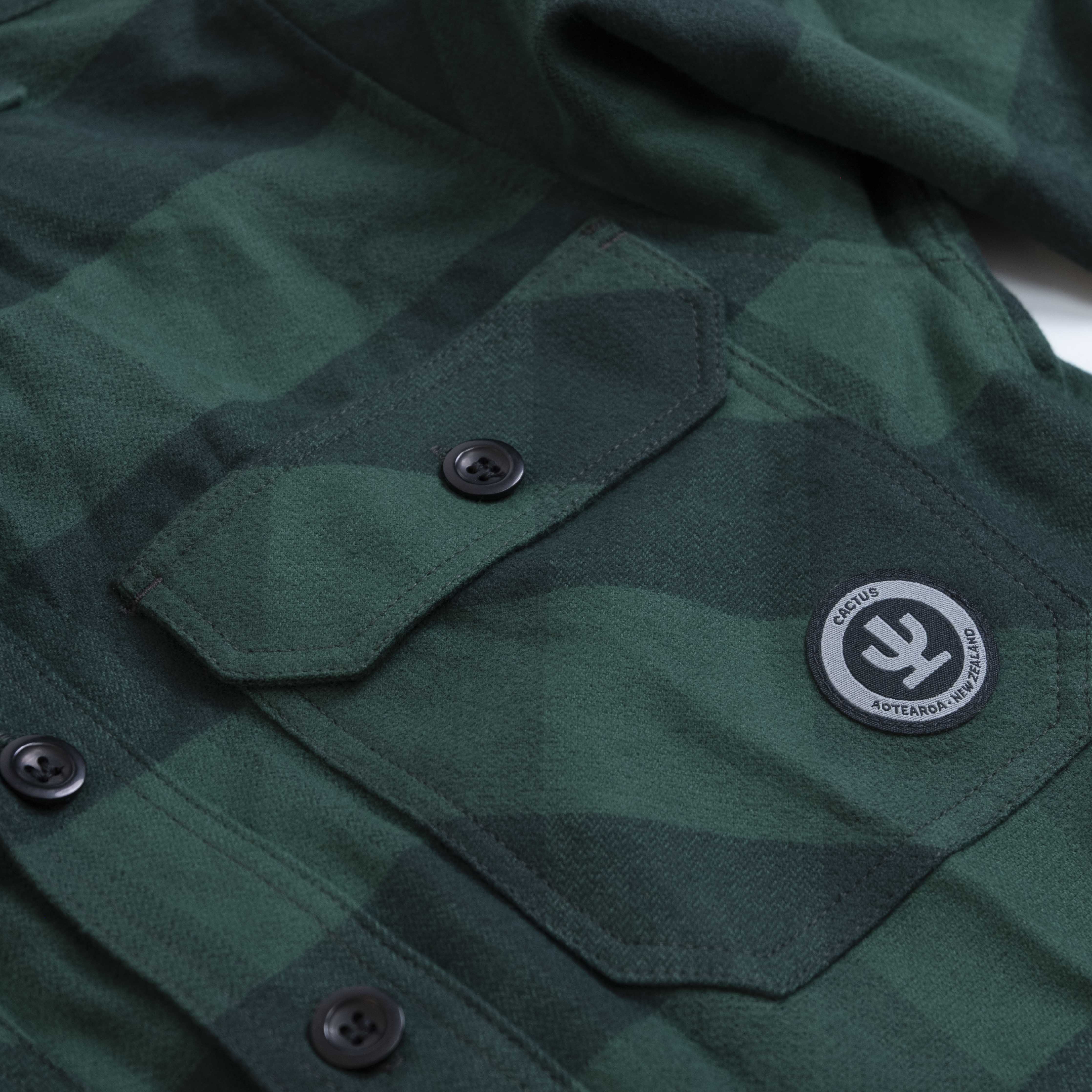 Checked Flannel Shirt Mens - Rough Cut