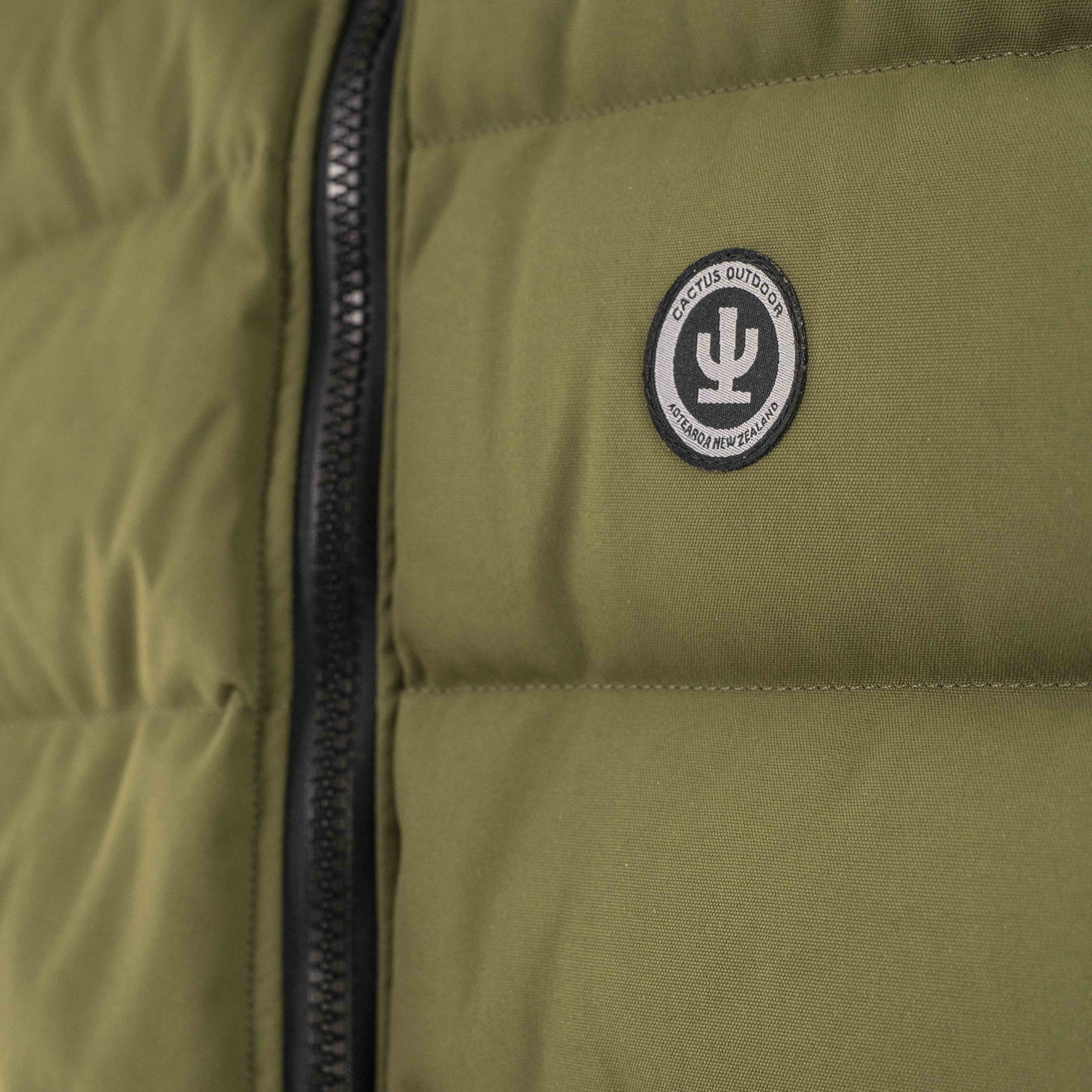 Down Vest Mens - Rough Cut