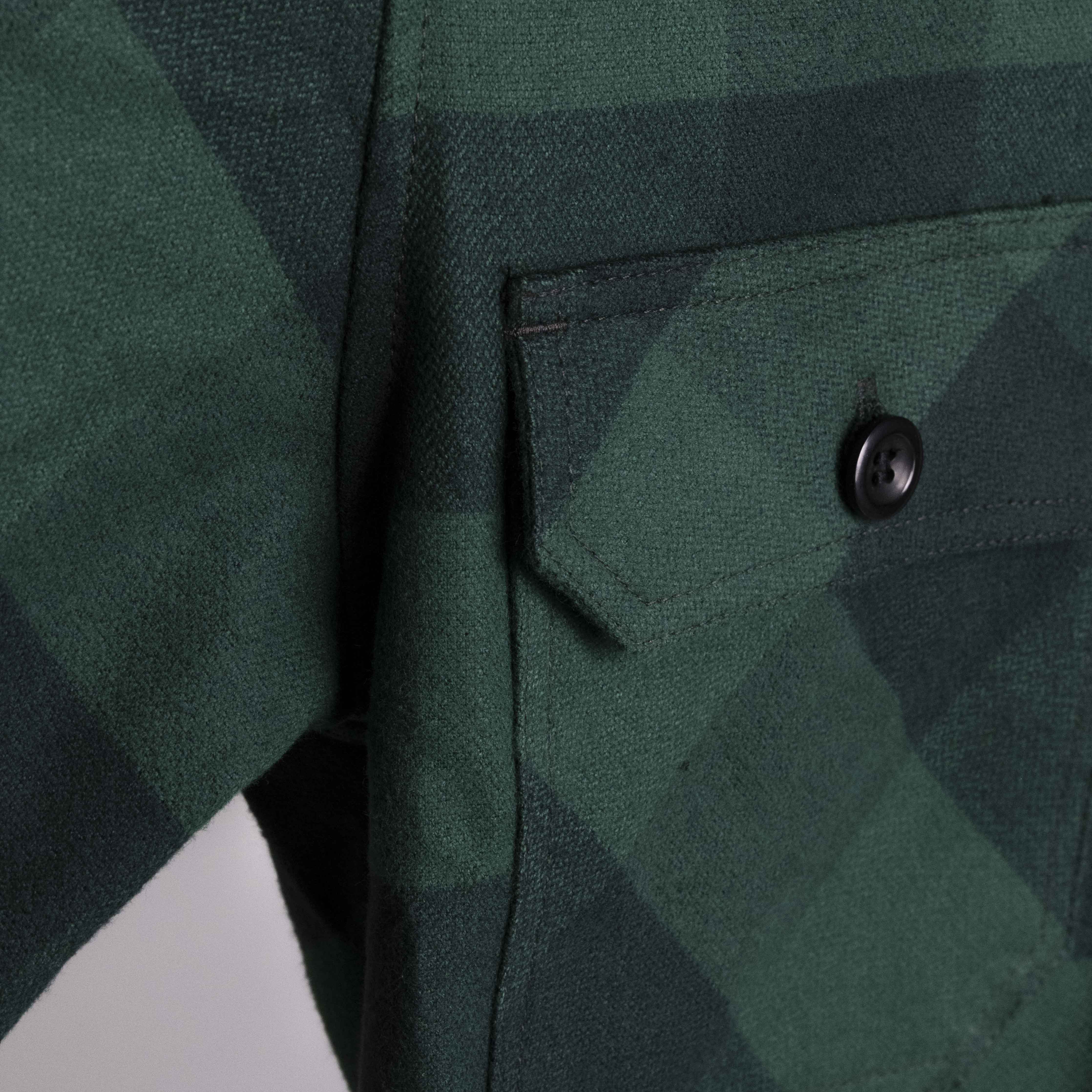 Checked Flannel Shirt Mens - Rough Cut