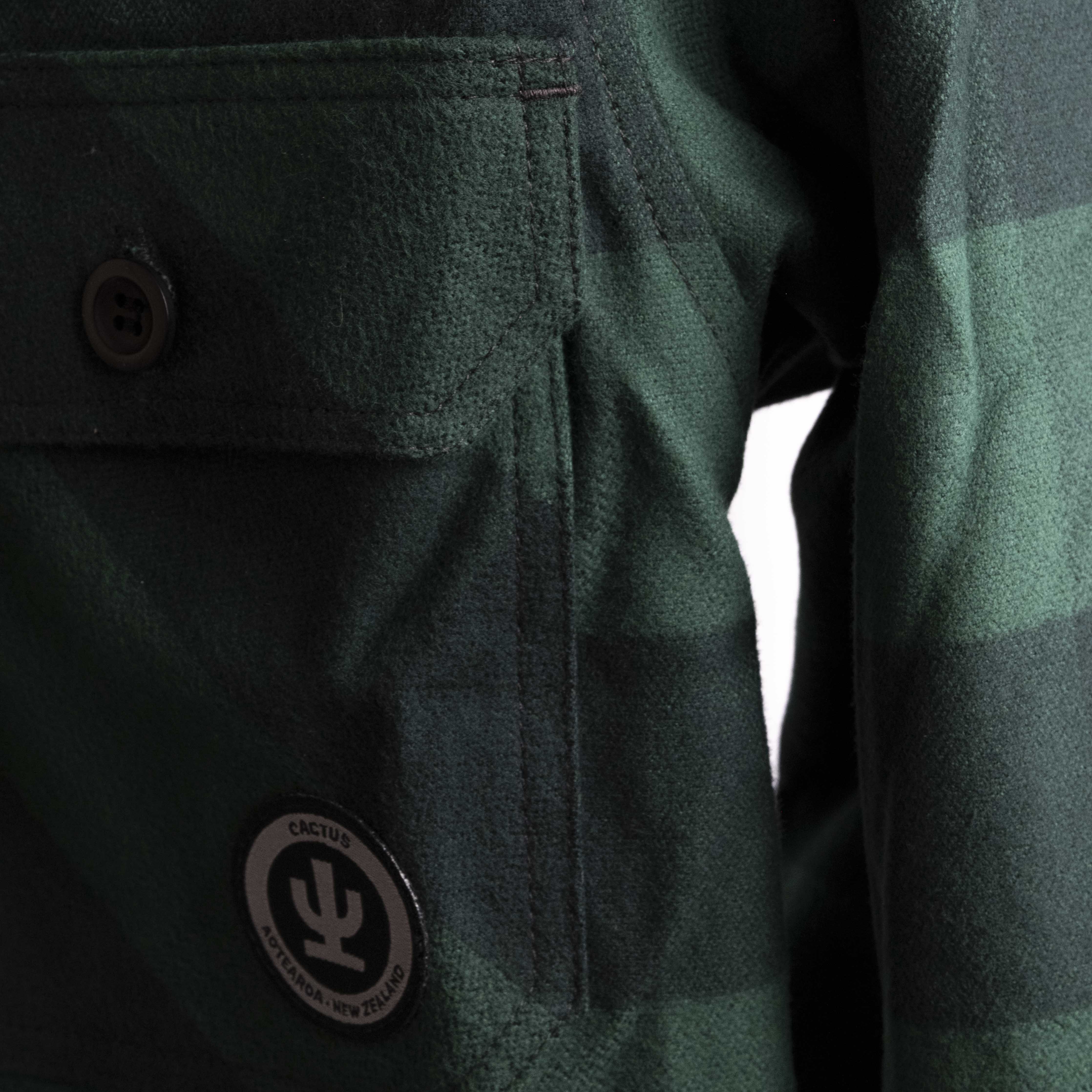 Checked Flannel Shirt Mens - Rough Cut