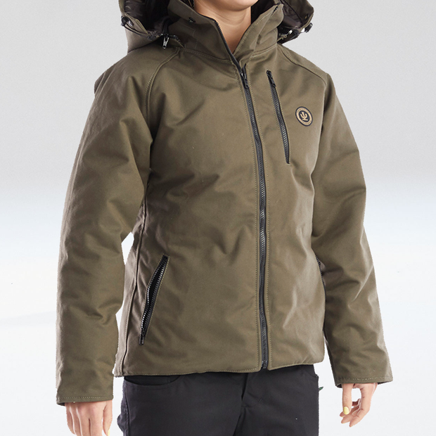 Canvas Down Jacket Womens