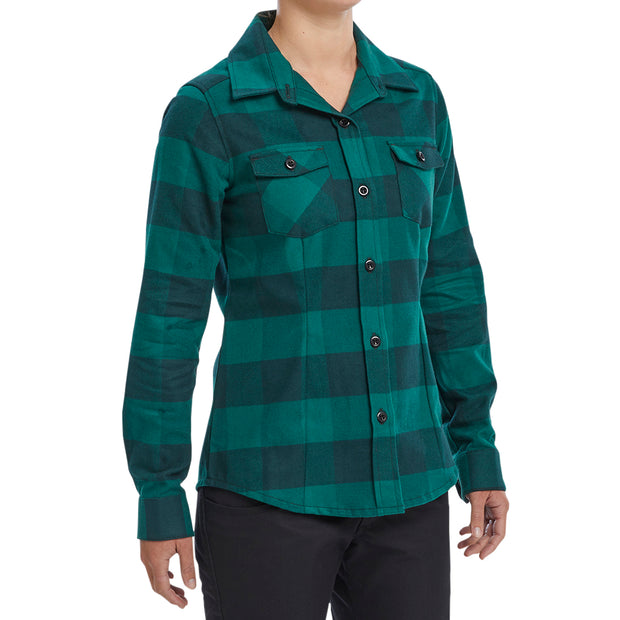 Women's Clearance Fireside Flannel Button Up Shirt made with Organic Cotton
